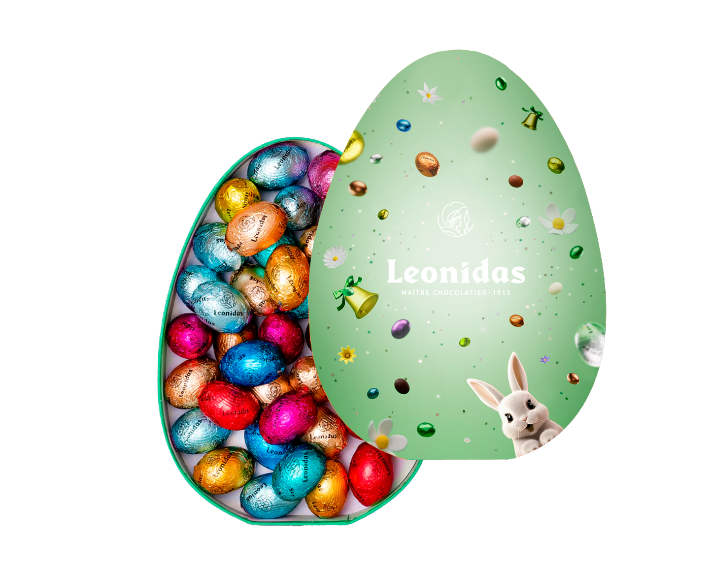 Leonidas - Box of 30 Easter eggs with or without gluten