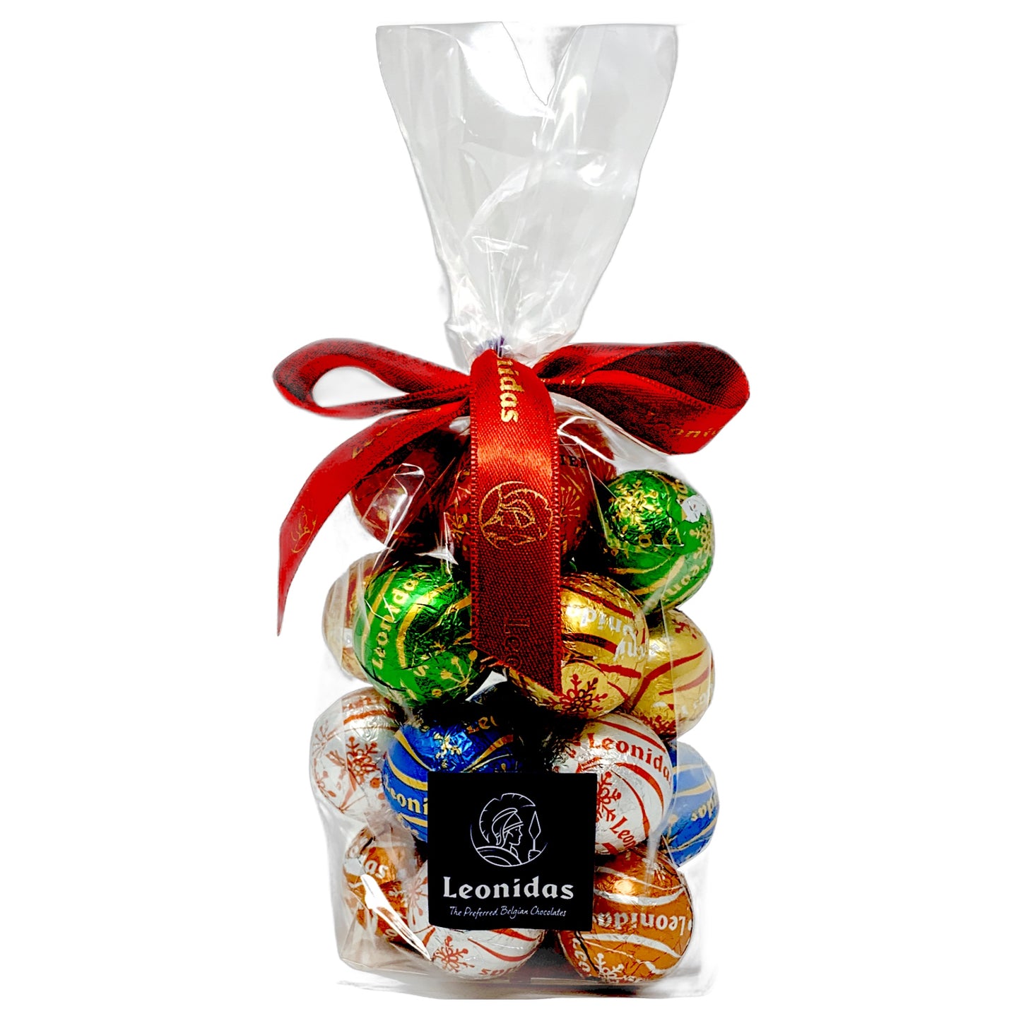Leonidas - Bag of assorted chocolate Christmas baubles