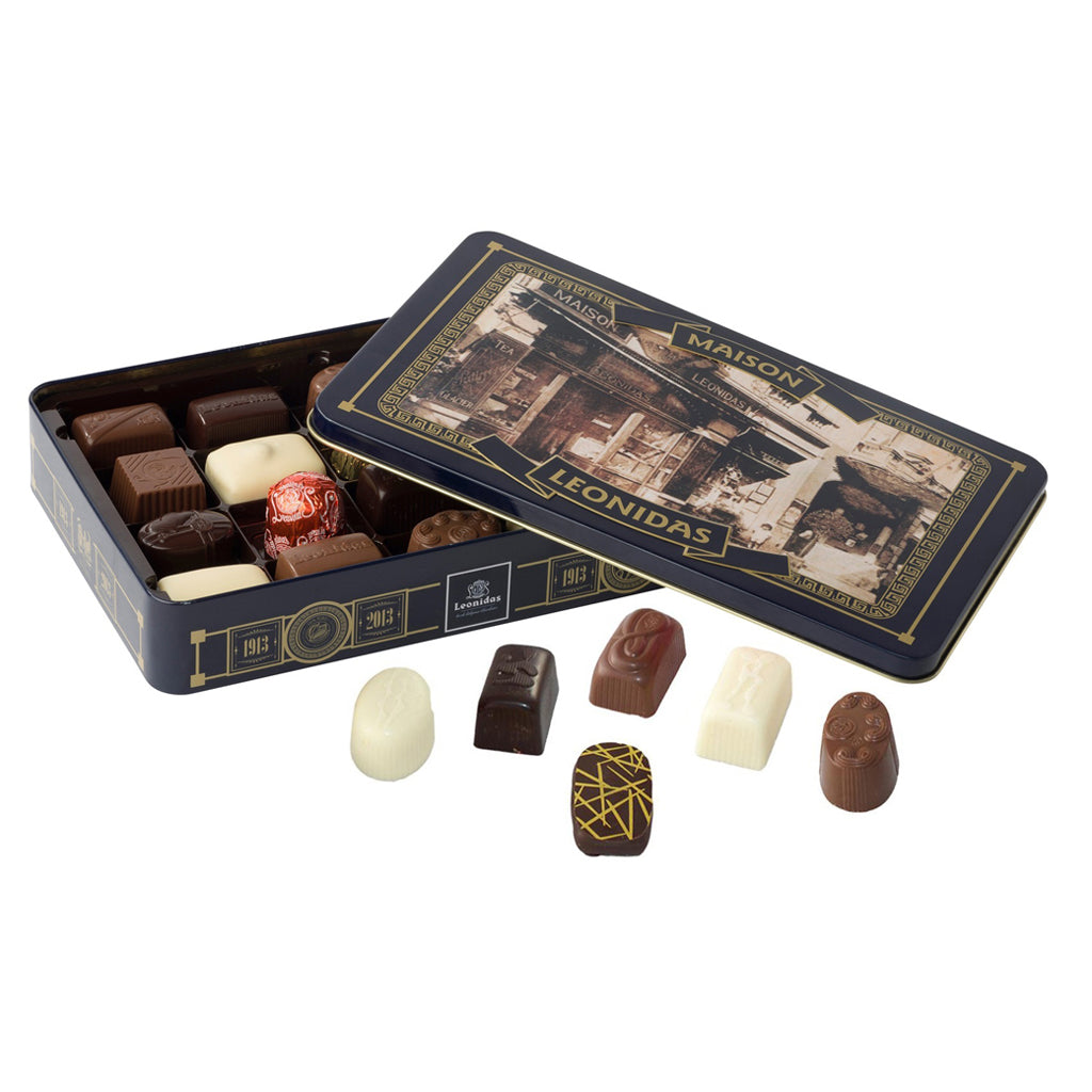 Leonidas - Boîte héritage maison - 20 pralines belges – Chocolats Leonidas