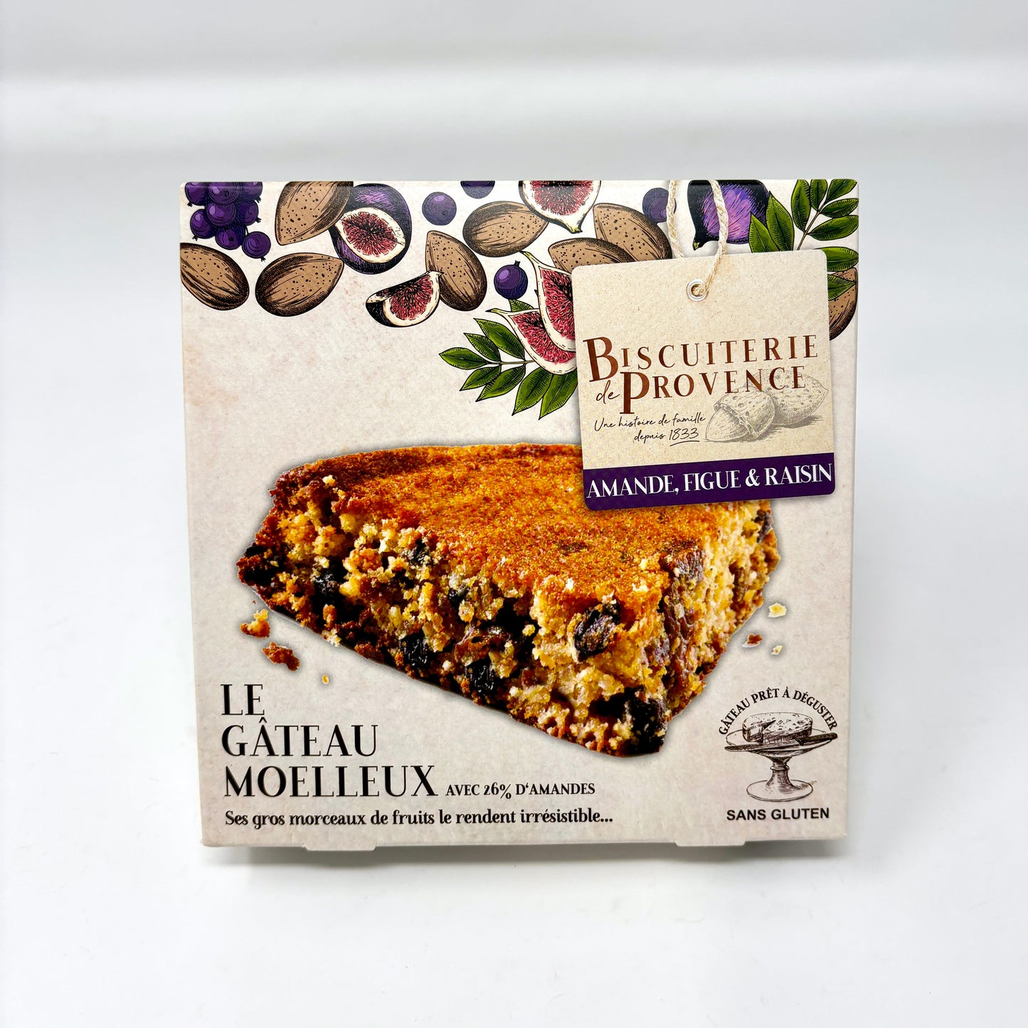 Le gateau moelleux - Biscuiterie de Provence (SANS GLUTEN)