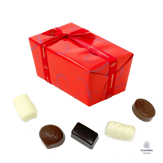 Leonidas - Ballotin - Assortiment de chocolats belges, sans alcool, durables et équitables