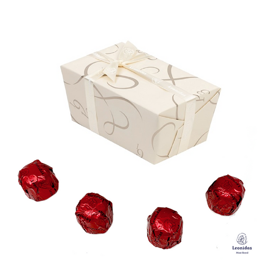 Christmas Belgian Chocolate Ballotin Cherries with Leonidas liqueur -Christmas Leonidas