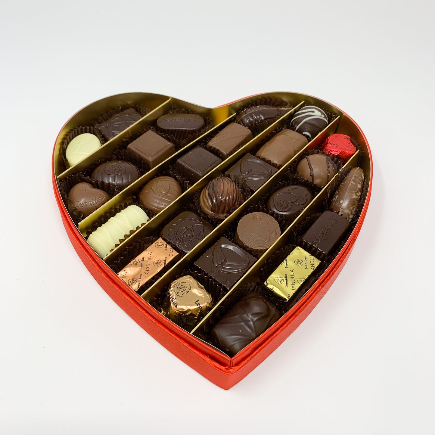 Eternal Tower 3 Chocolate Velvet Hearts Leonidas - Gift Boxes