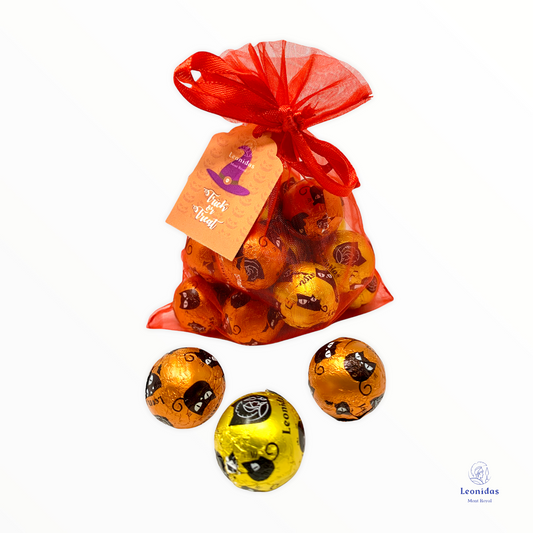 Bag of 14 Halloween Chocolate Pralines Leonidas